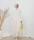Gamis Zenia Briana White - Image 3
