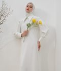 Gamis Zenia Briana White - Image 4