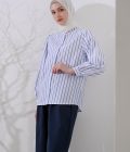 Blus Teana Sada Light Blue Big Size