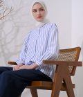 Blus Teana Sada Light Blue Big Size - Image 4