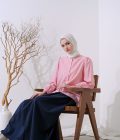 Blus Teana Yura Merah - Image 3