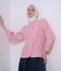 Blus Teana Yura Merah