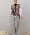 Wide Pants Alma Light Grey - Image 10