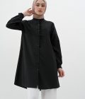 Tunik Lyla Hitam Big Size - Image 4