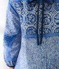Blus Dayna Ruffle Adra Biru - Image 6