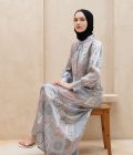 Gamis Lara Diyora Pink Pastel Big Size