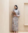 Gamis Lara Diyora Pink Pastel Big Size - Image 9