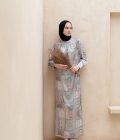 Gamis Lara Diyora Pink Pastel Big Size - Image 4