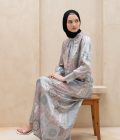 Gamis Lara Diyora Pink Pastel Big Size - Image 5