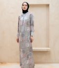 Gamis Lara Diyora Pink Pastel Big Size - Image 6