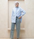 Blus Lyla Della Light Blue Big Size - Image 3