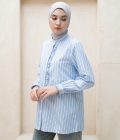 Blus Lyla Della Light Blue Big Size - Image 5