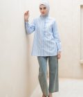 Blus Lyla Della Light Blue Big Size - Image 7