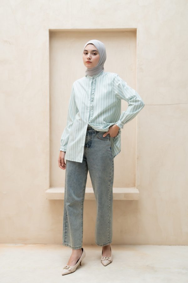 Blus Lyla Della Mint - Image 2