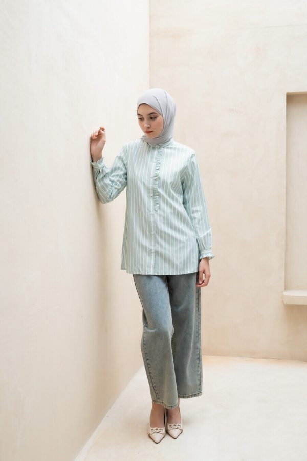 Blus Lyla Della Mint - Image 3