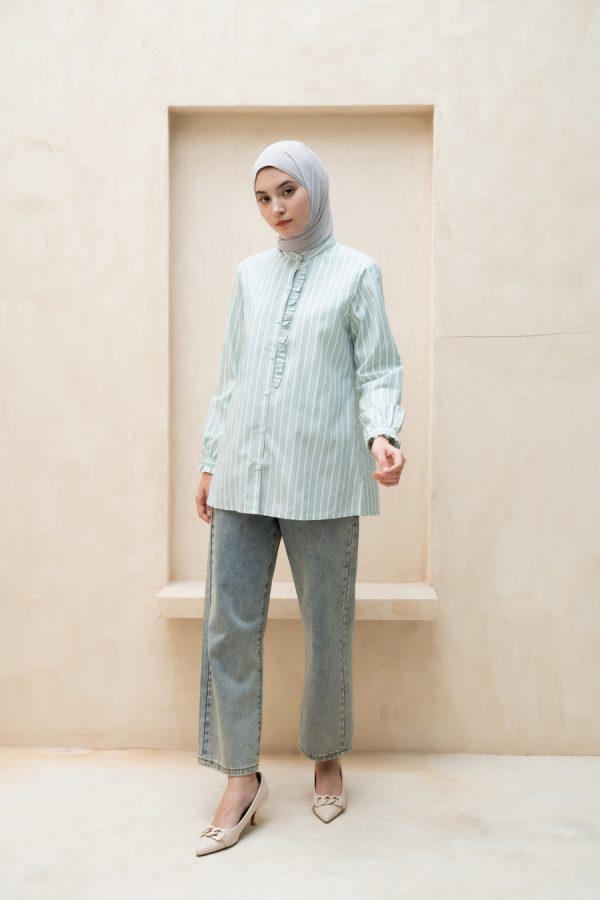 Blus Lyla Della Mint - Image 5