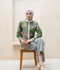 Blus Velya Soka Hijau
