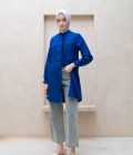 Tunik Lyla Biru Elektrik Big Size - Image 3