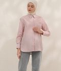 Blus Luna Della Pink Big Size - Image 3