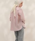 Blus Luna Della Pink Big Size - Image 6