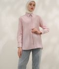 Blus Luna Della Pink Big Size