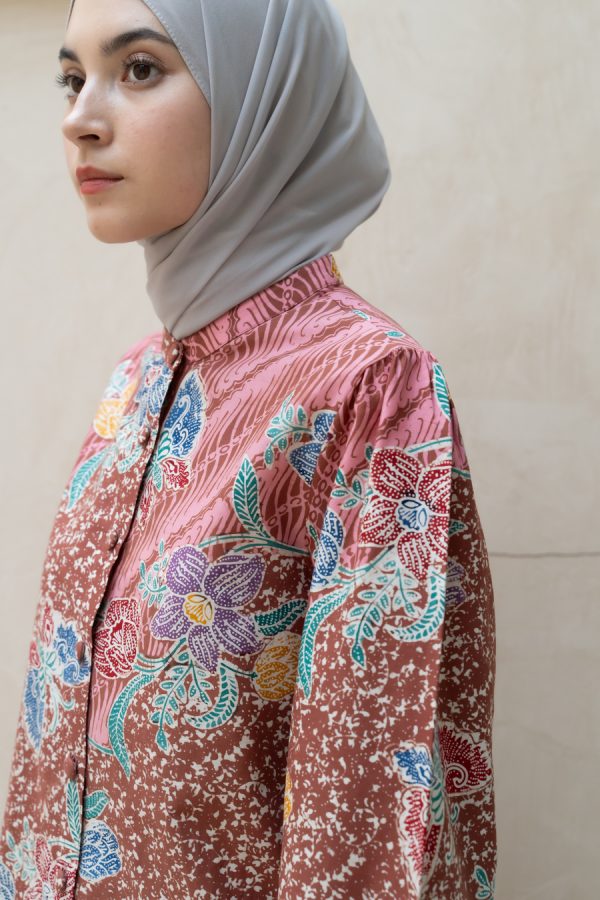 Blus Teana Leida Peach - Image 8