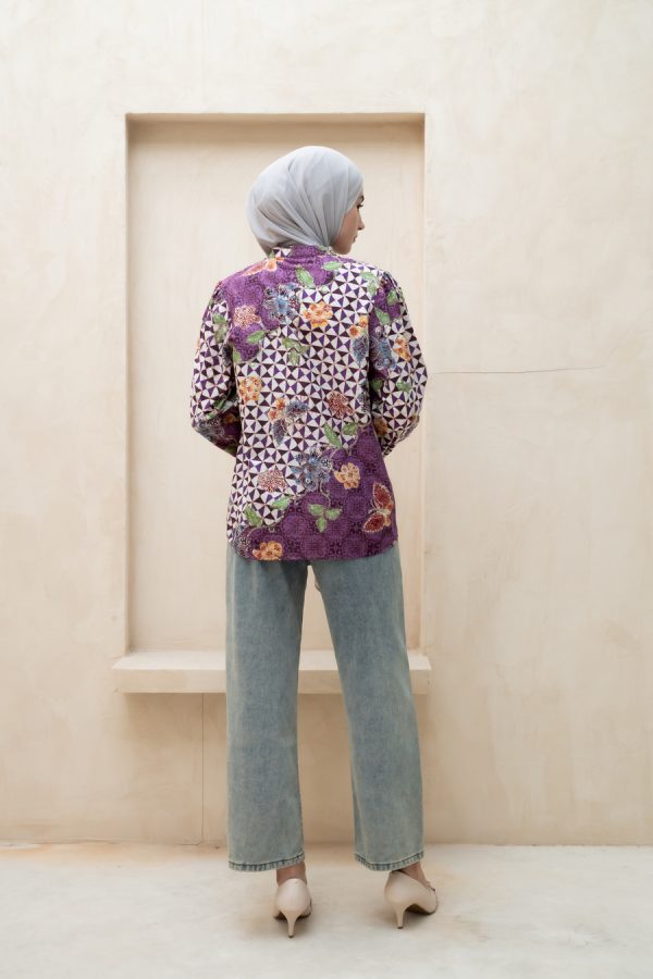 Blus Teana Nurma Purple - Image 4