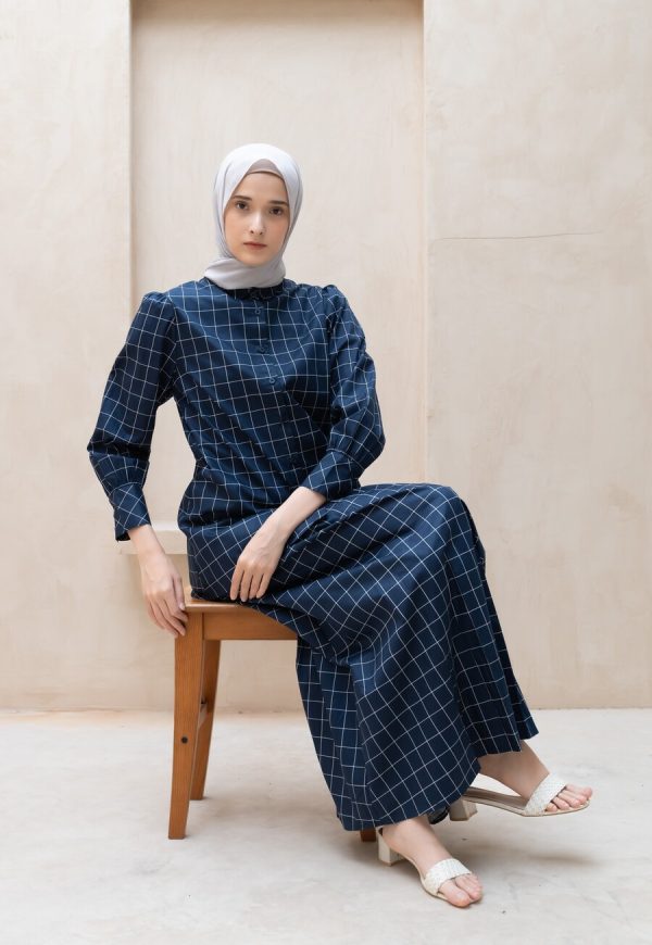 Blus Velya Ditta Navy Big Size - Image 8