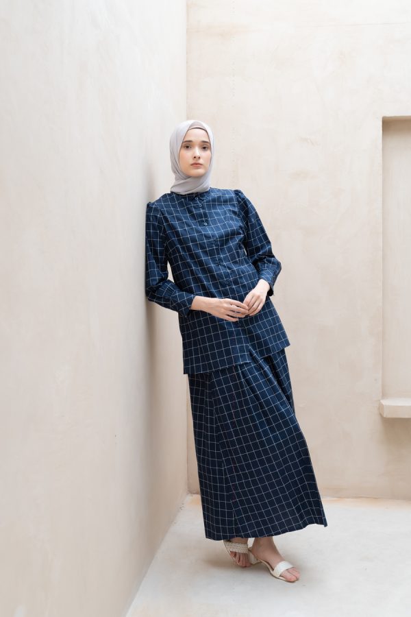 Blus Velya Ditta Navy Big Size - Image 6