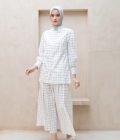 Blus Velya Ditta Stripe Black - Image 4