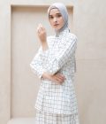 Blus Velya Ditta Stripe Black