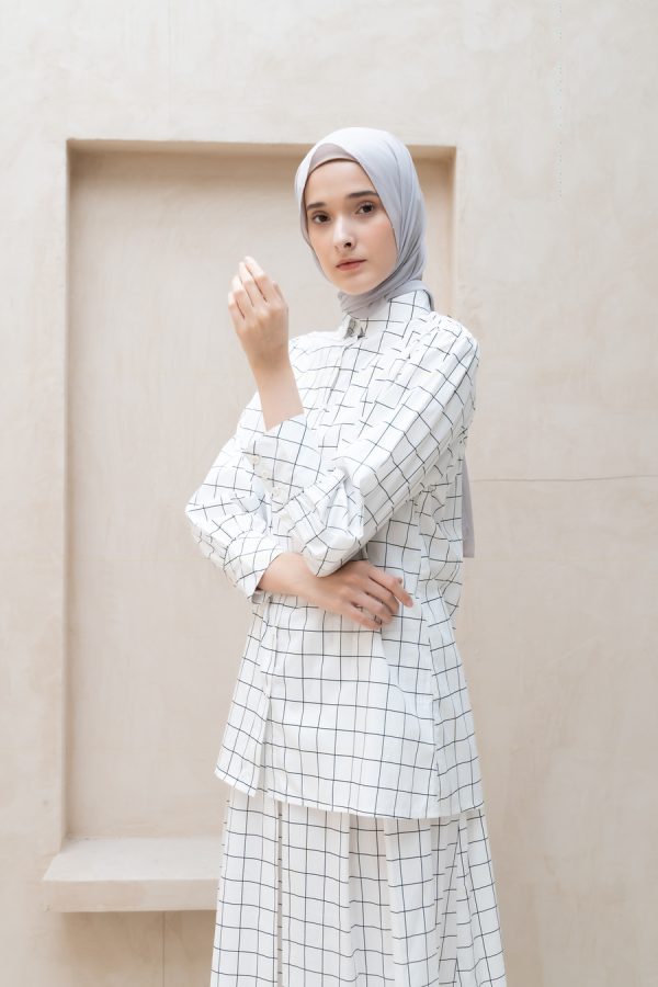 Blus Velya Ditta Stripe Black