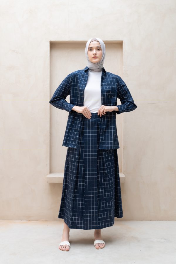 Deena Skirt Ditta Navy - Image 8