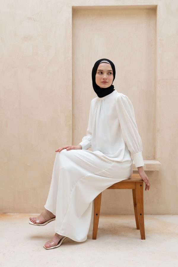 Gamis Lara Meena White - Image 3