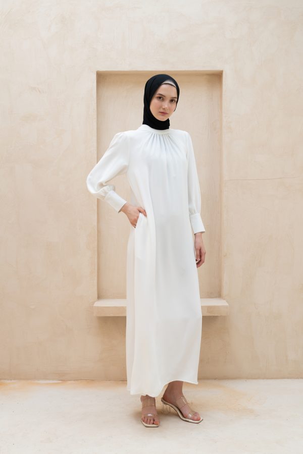 Gamis Lara Meena White - Image 4