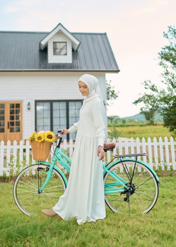 Gamis Rayya Rauda White - Image 11