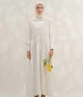 Gamis Rayya Rauda White Big Size - Image 2
