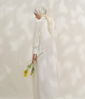 Gamis Rayya Rauda White Big Size - Image 5