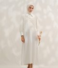 Gamis Zenia Rauda White - Image 5