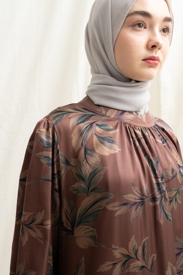 Gamis Lara Lily Brown - Image 2