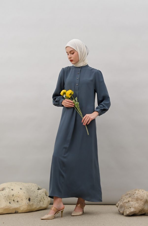 Gamis Terra Feera Blue Ice Big Size - Image 5