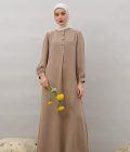 Gamis Terra Feera Latte - Image 5