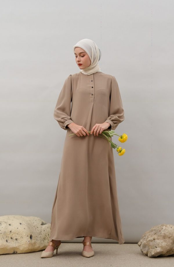 Gamis Terra Feera Latte Big Size - Image 6