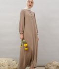 Gamis Terra Feera Latte - Image 3