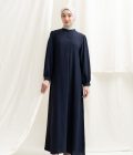 Gamis Terra Feera Navy Big Size