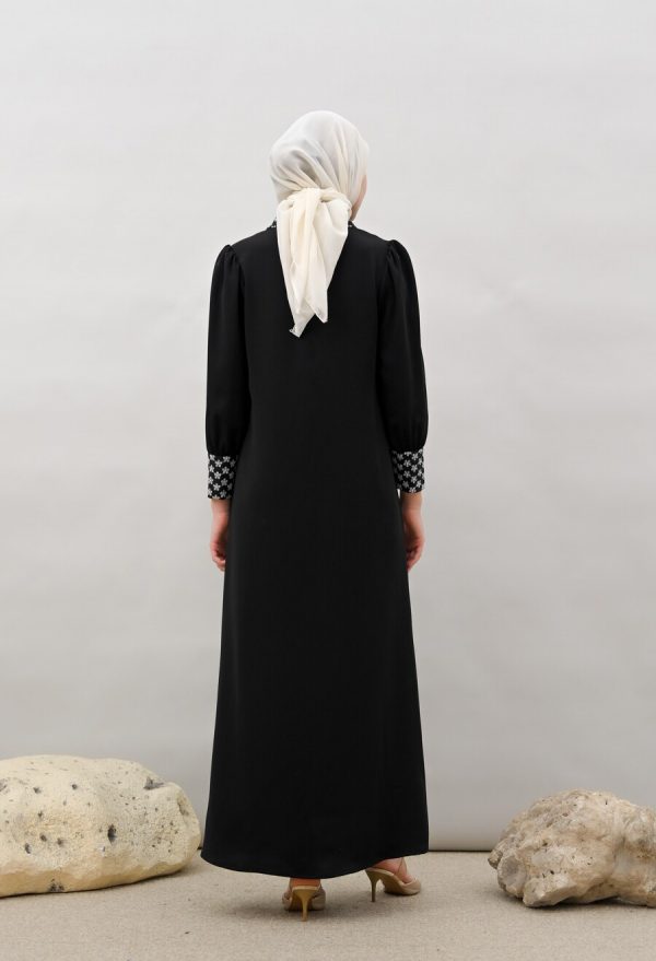 Gamis Zenia Rauda Black - Image 5