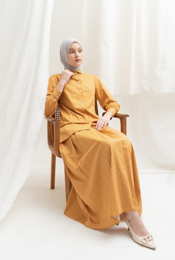 Blus Velya Kaluna Dark Orange Big Size - Image 6
