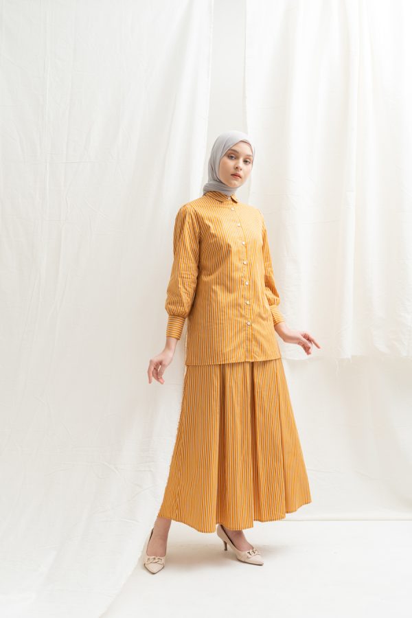 Blus Velya Kaluna Dark Orange Big Size - Image 2