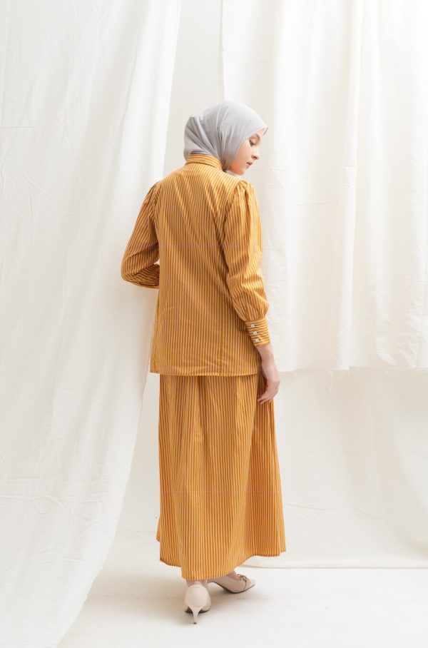 Blus Velya Kaluna Dark Orange Big Size - Image 5