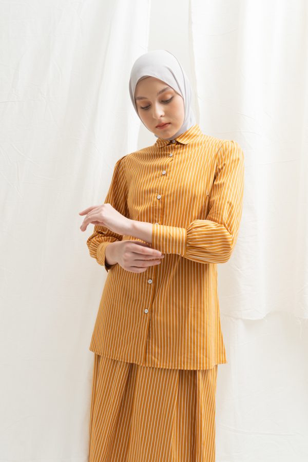 Blus Velya Kaluna Dark Orange Big Size - Image 4